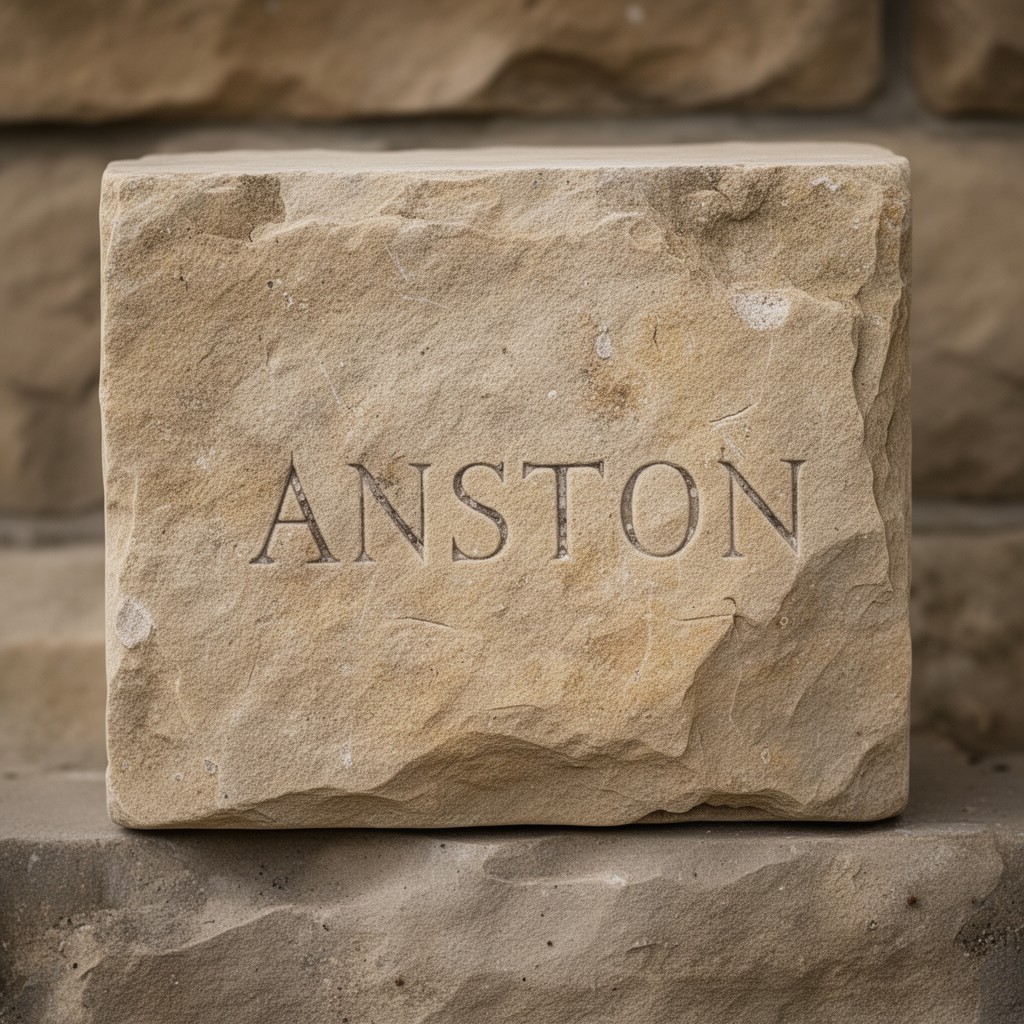 AI-generated illustration of Anston limestone