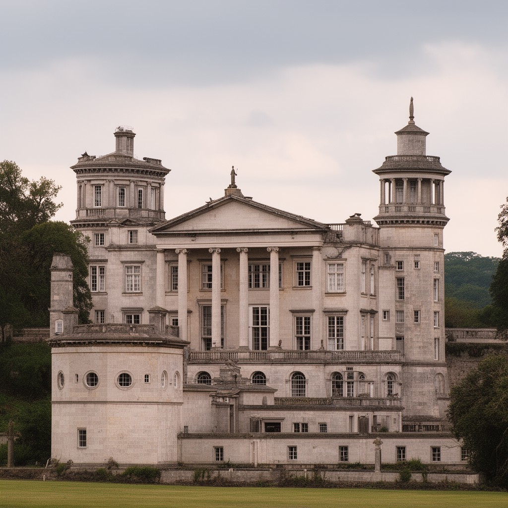 AI-generated illustration of Wolterton Hall