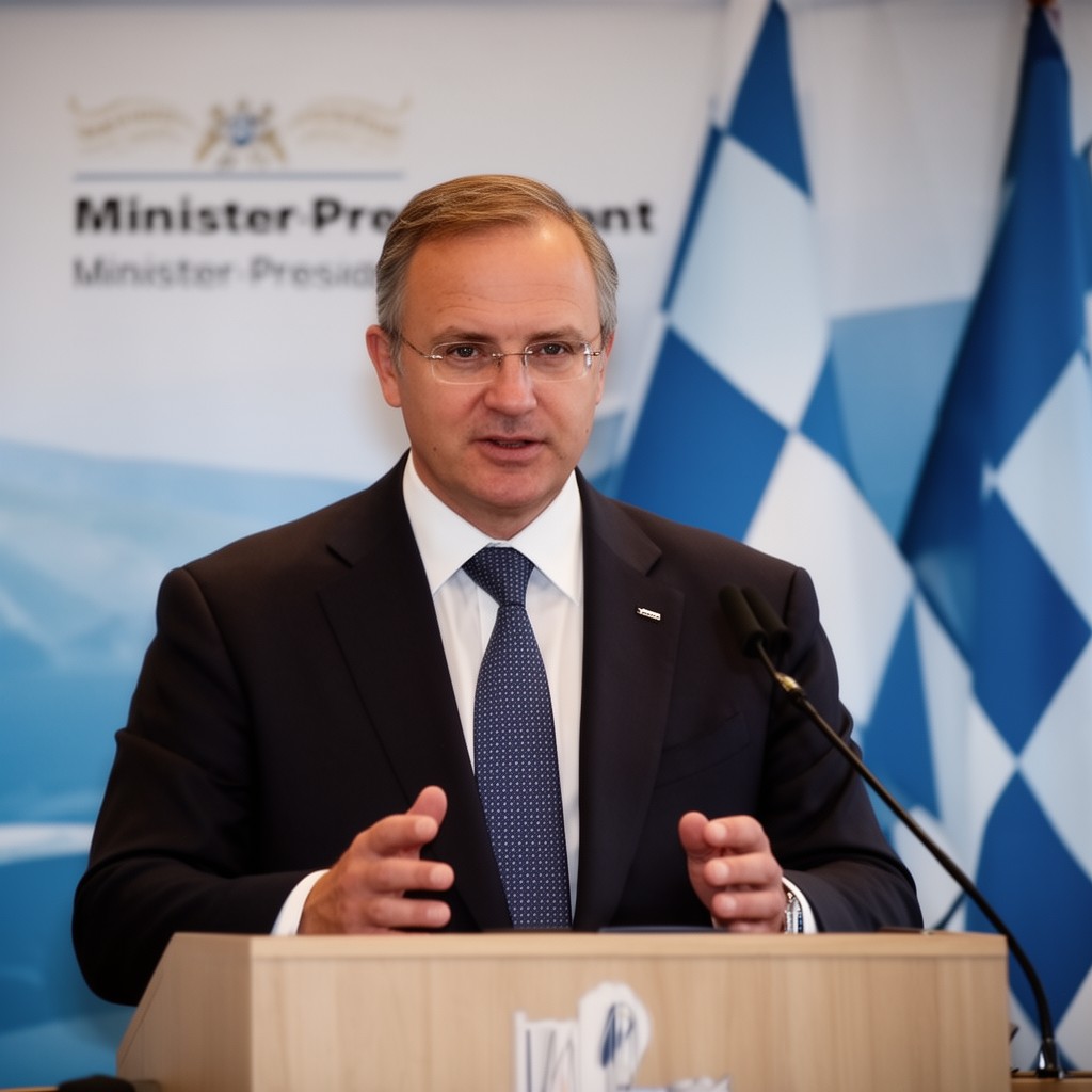 AI-generated illustration of Minister-President of Bavaria