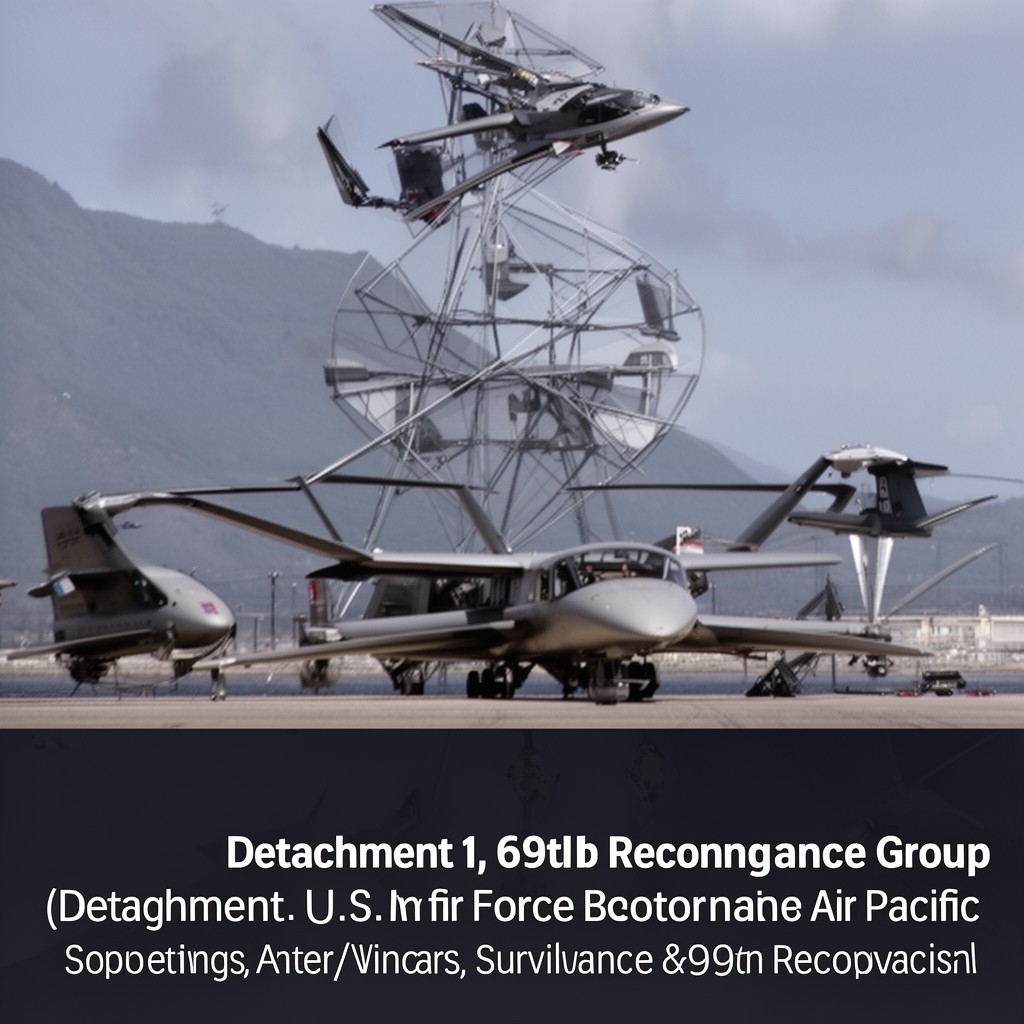 AI-generated illustration of Detachment 1, 69th Reconnaissance Group