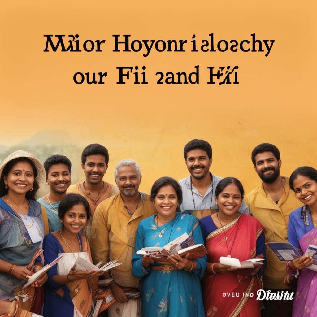 AI-generated illustration of Fiji Hindi