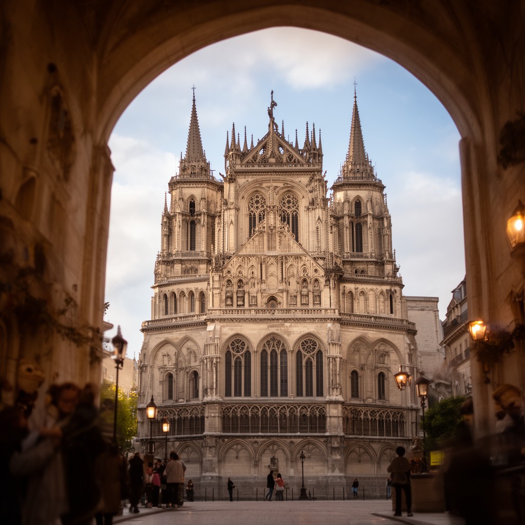 AI-generated illustration of Archdiocese of Paris