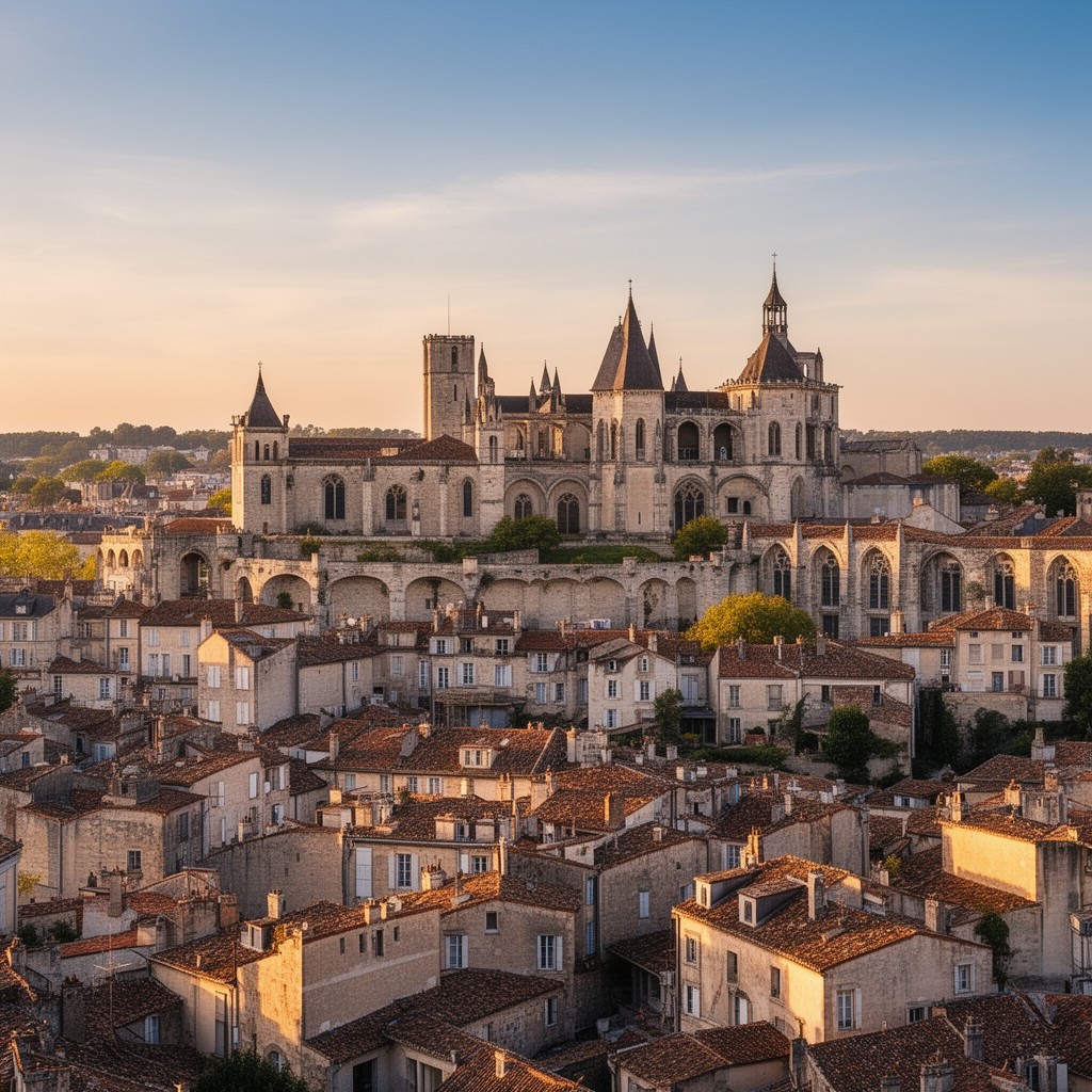 AI-generated illustration of Tours