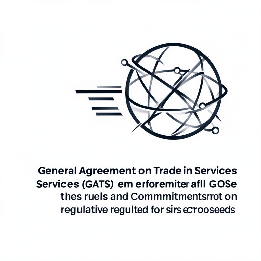 AI-generated illustration of General Agreement on Trade in Services