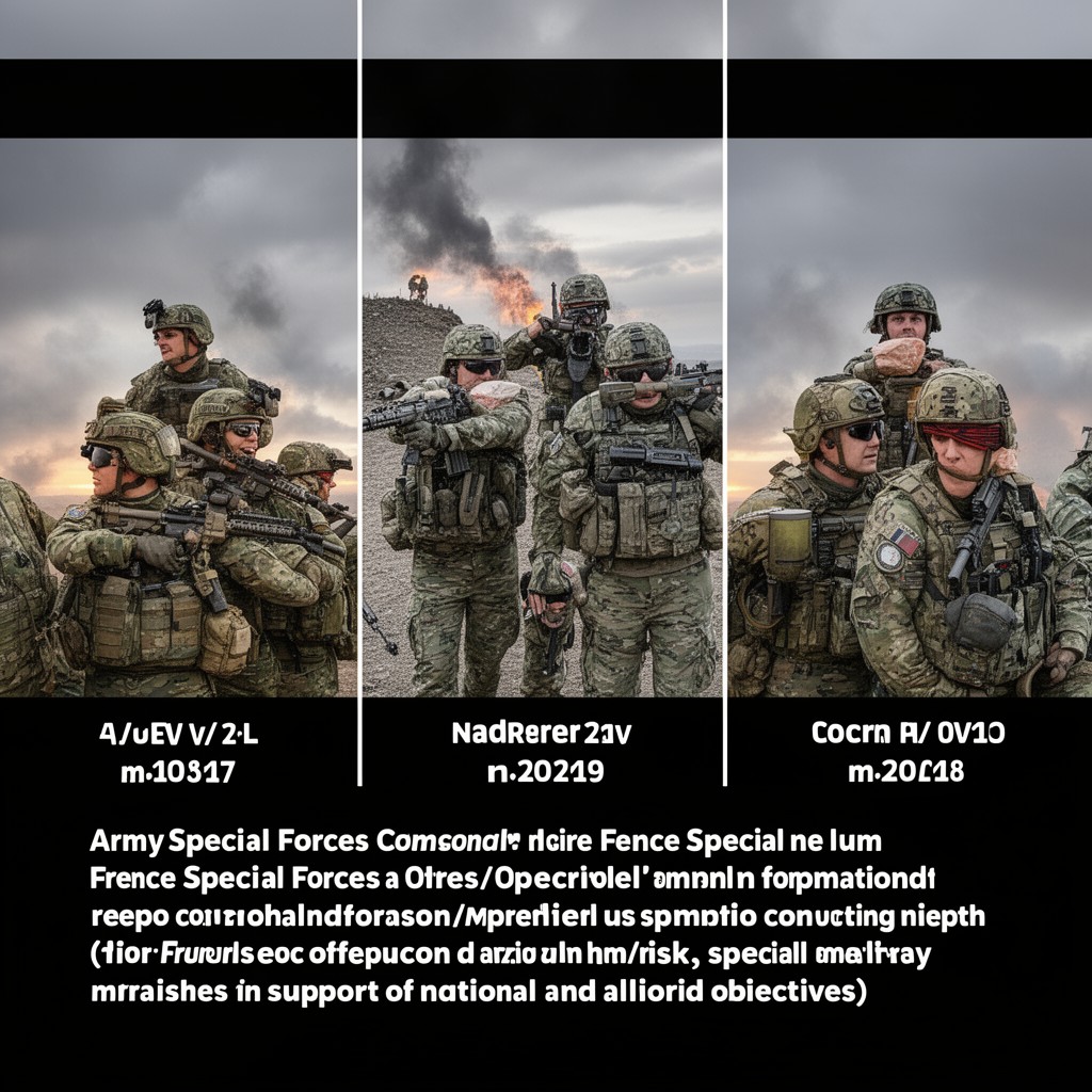 AI-generated illustration of Army Special Forces Command