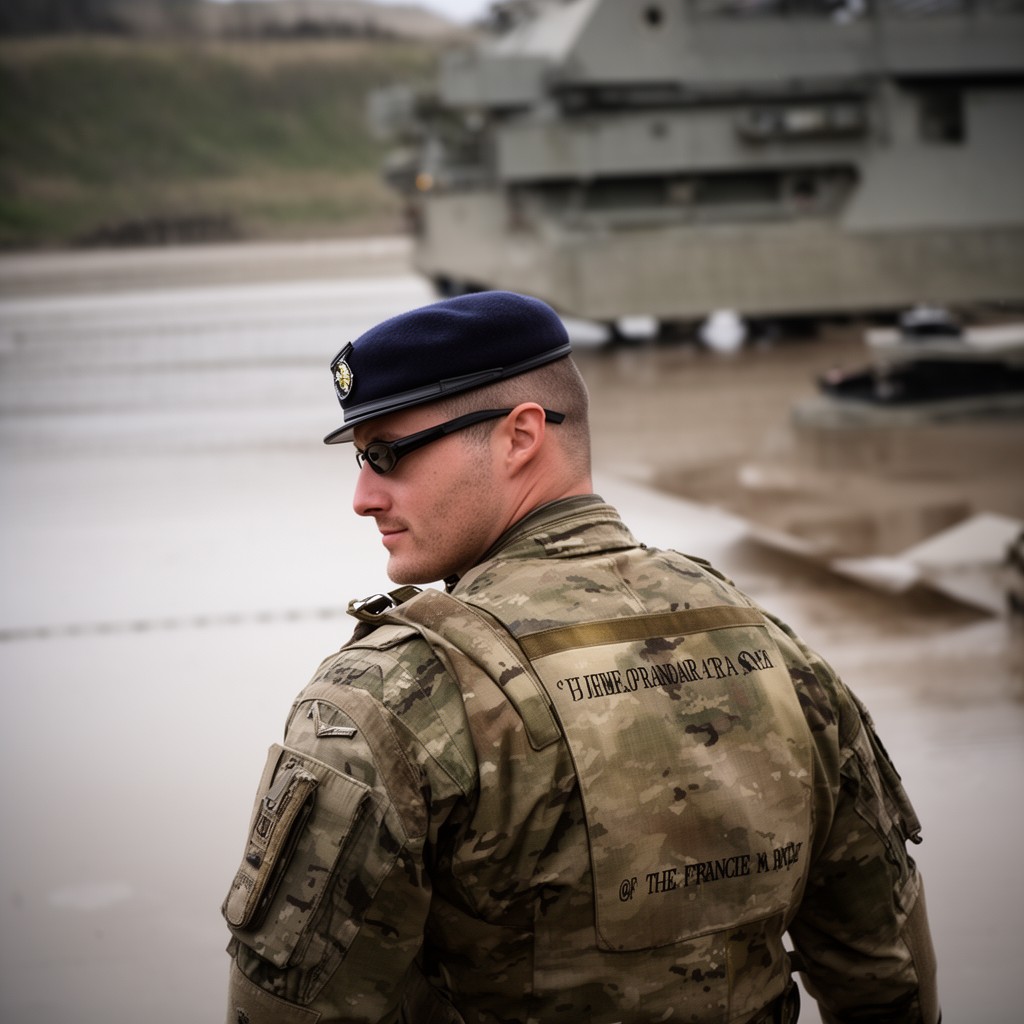 AI-generated illustration of Chief of Staff of the French Army