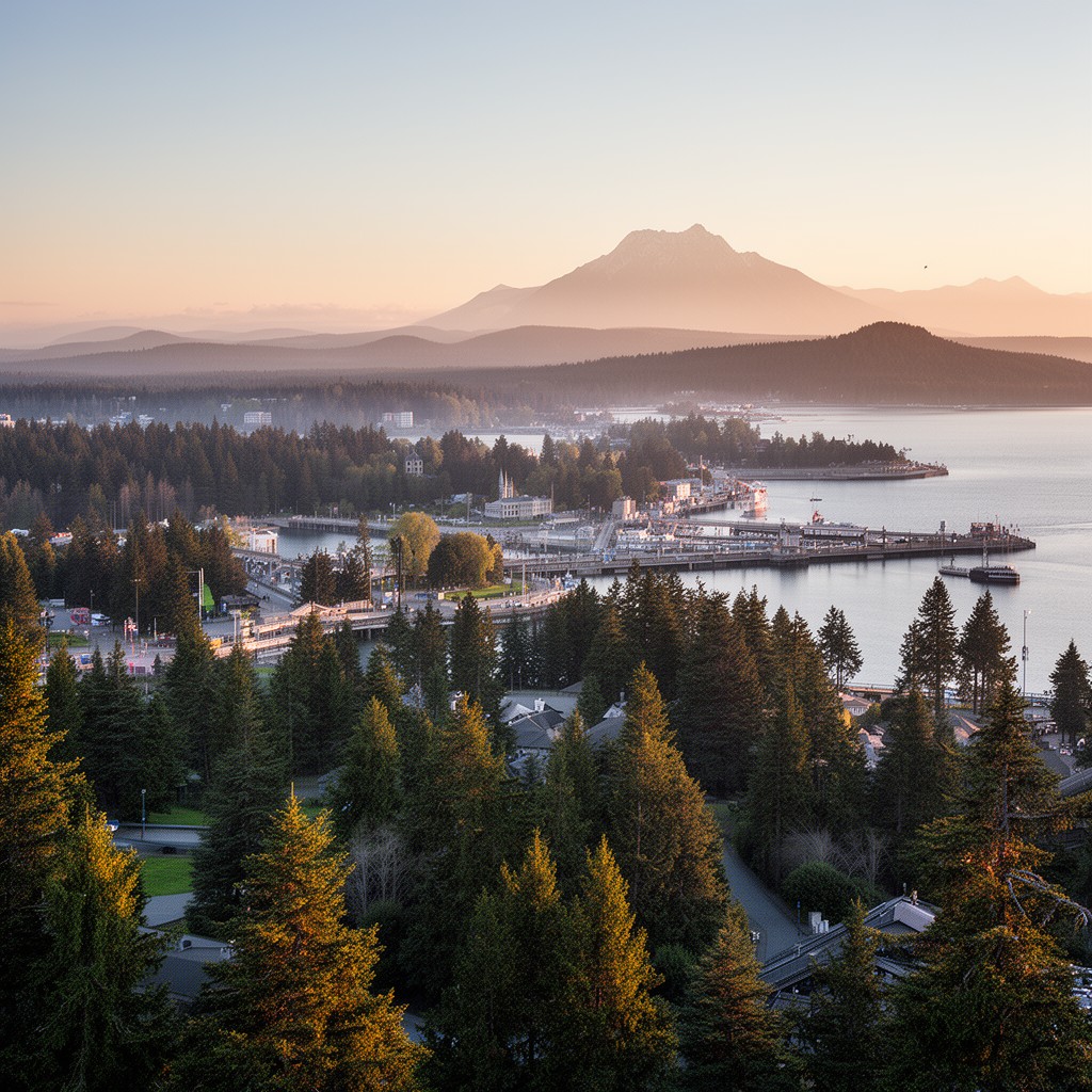 AI-generated illustration of Stanley Park, Vancouver