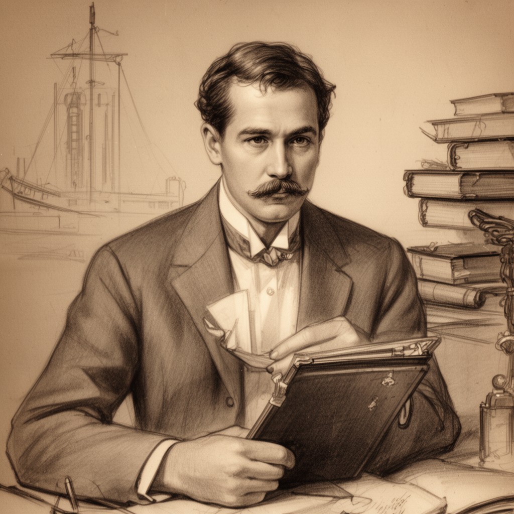 AI-generated illustration of Howells