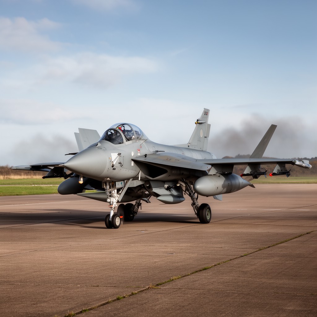 AI-generated illustration of Panavia Tornado GR4