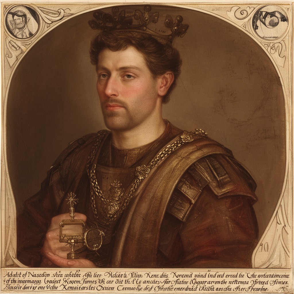 AI-generated illustration of Adolf of Nassau, King of the Romans