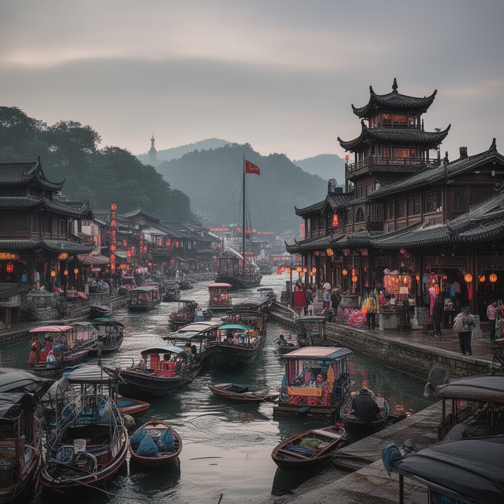 AI-generated illustration of Fujian