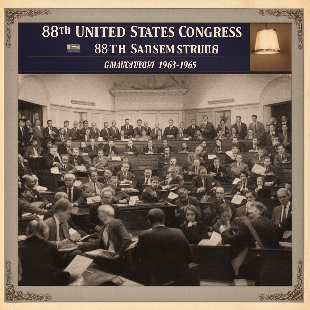 AI-generated illustration of 88th United States Congress