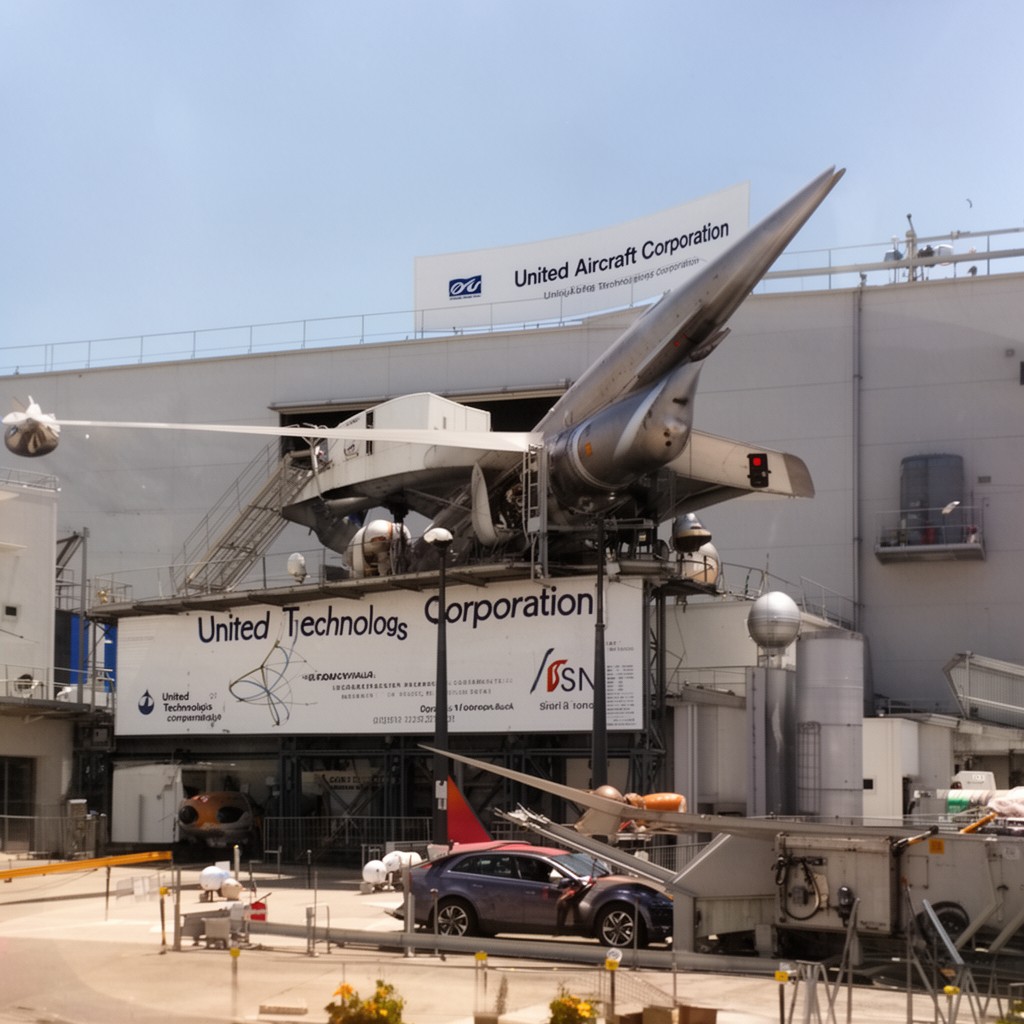 AI-generated illustration of United Aircraft Corporation