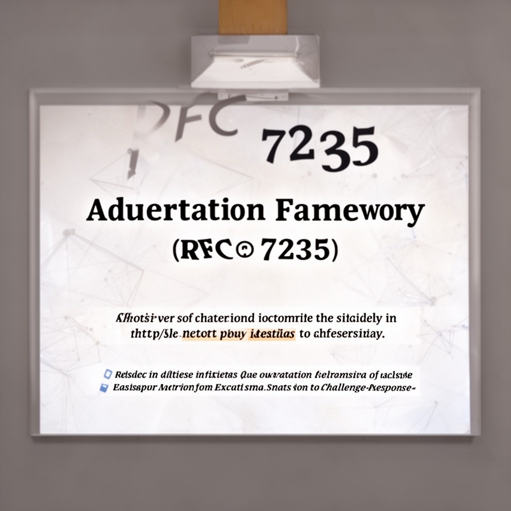 AI-generated illustration of RFC 7235
