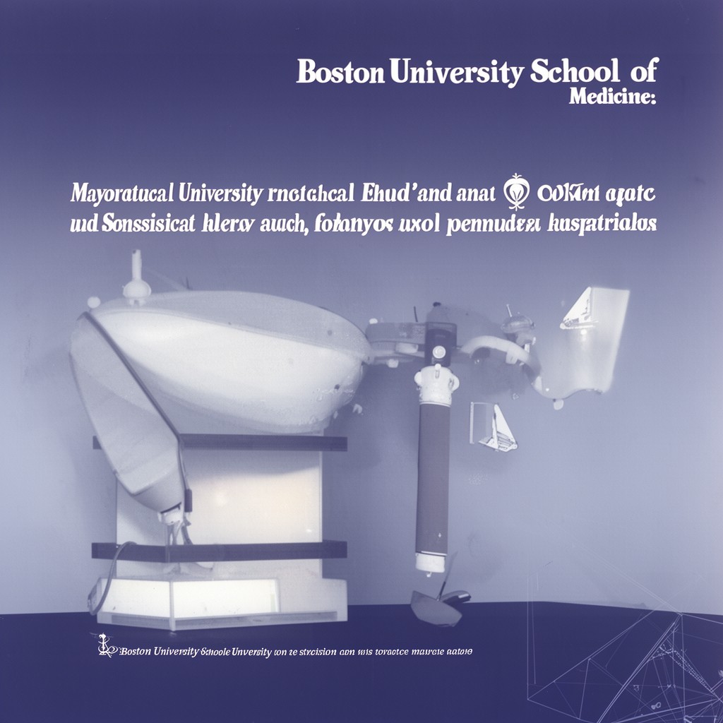 AI-generated illustration of Boston University School of Medicine