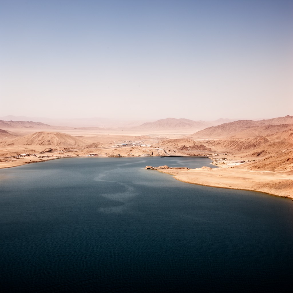 AI-generated illustration of Gulf of Suez