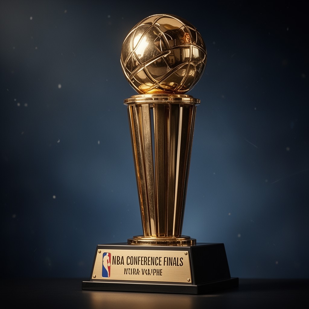 AI-generated illustration of NBA Conference Finals Most Valuable Player Award
