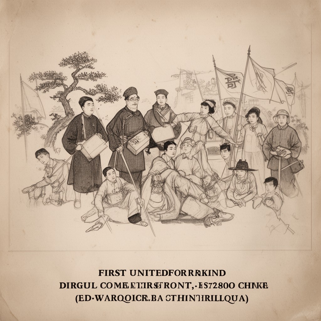 AI-generated illustration of First United Front