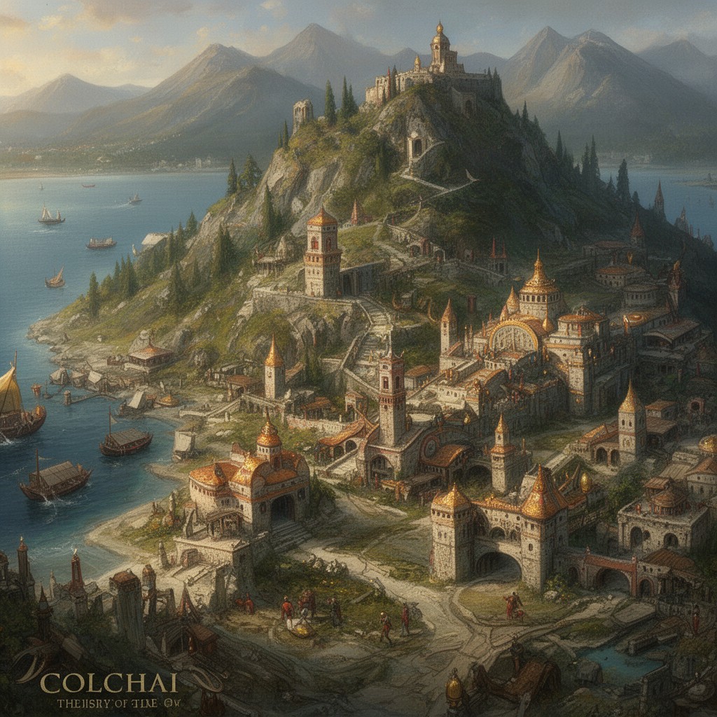 AI-generated illustration of Colchis