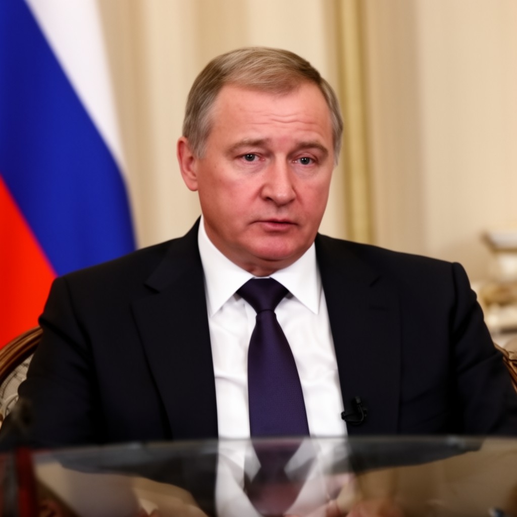 AI-generated illustration of President of the Russian Federation
