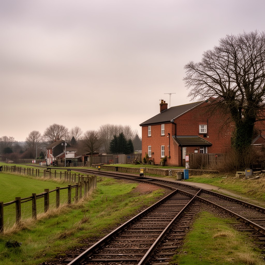 AI-generated illustration of March, Cambridgeshire