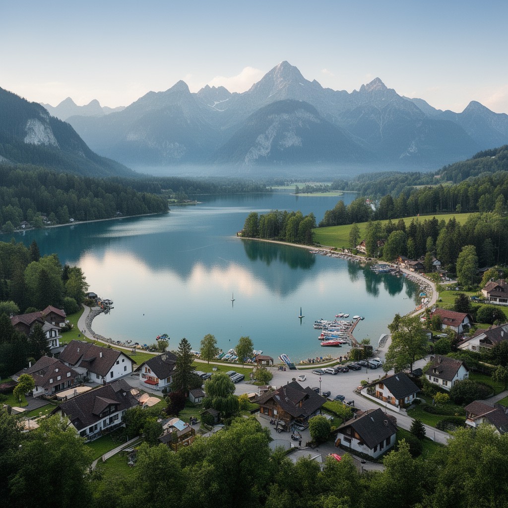 AI-generated illustration of Ammersee