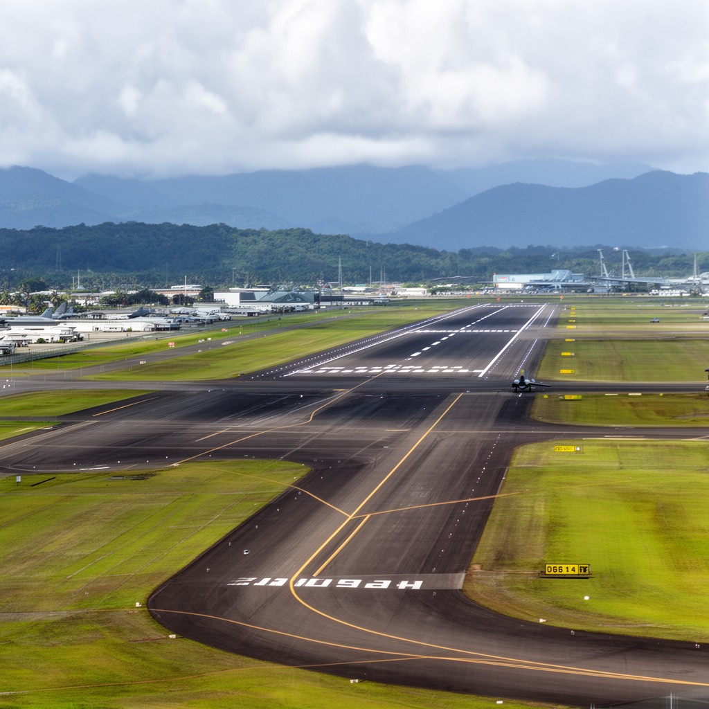 AI-generated illustration of Runway 06R/24L