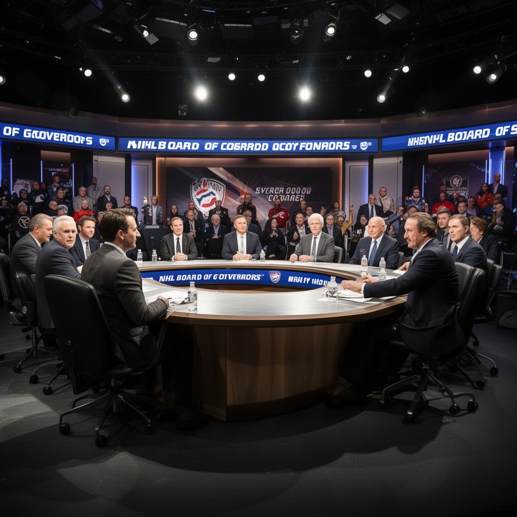 AI-generated illustration of NHL Board of Governors