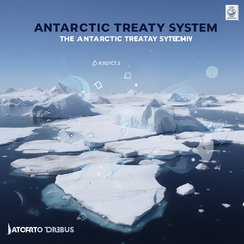 AI-generated illustration of Antarctic Treaty System
