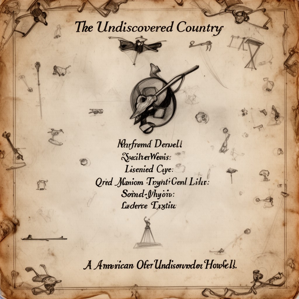 AI-generated illustration of The Undiscovered Country