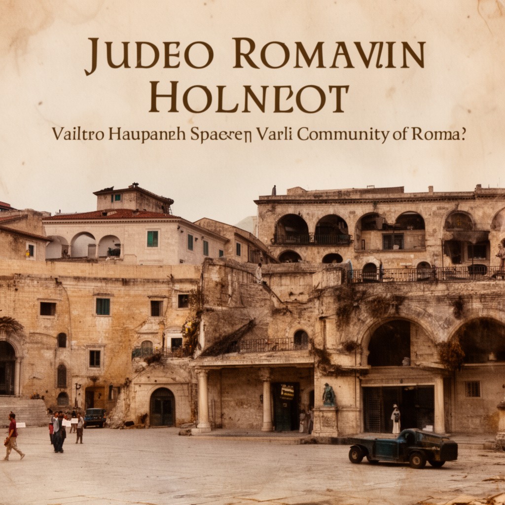 AI-generated illustration of Judeo-Roman
