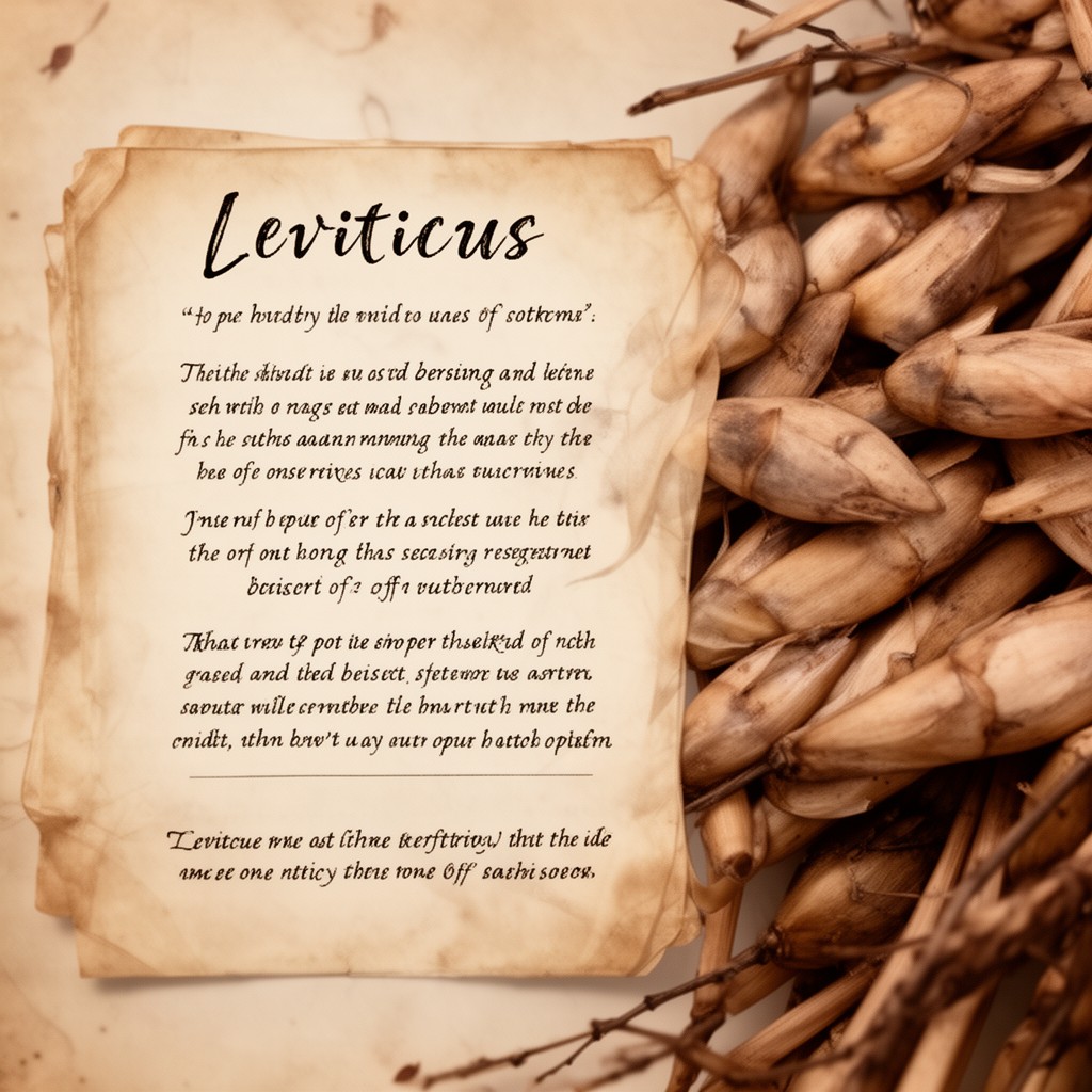 AI-generated illustration of Leviticus 23:33–43