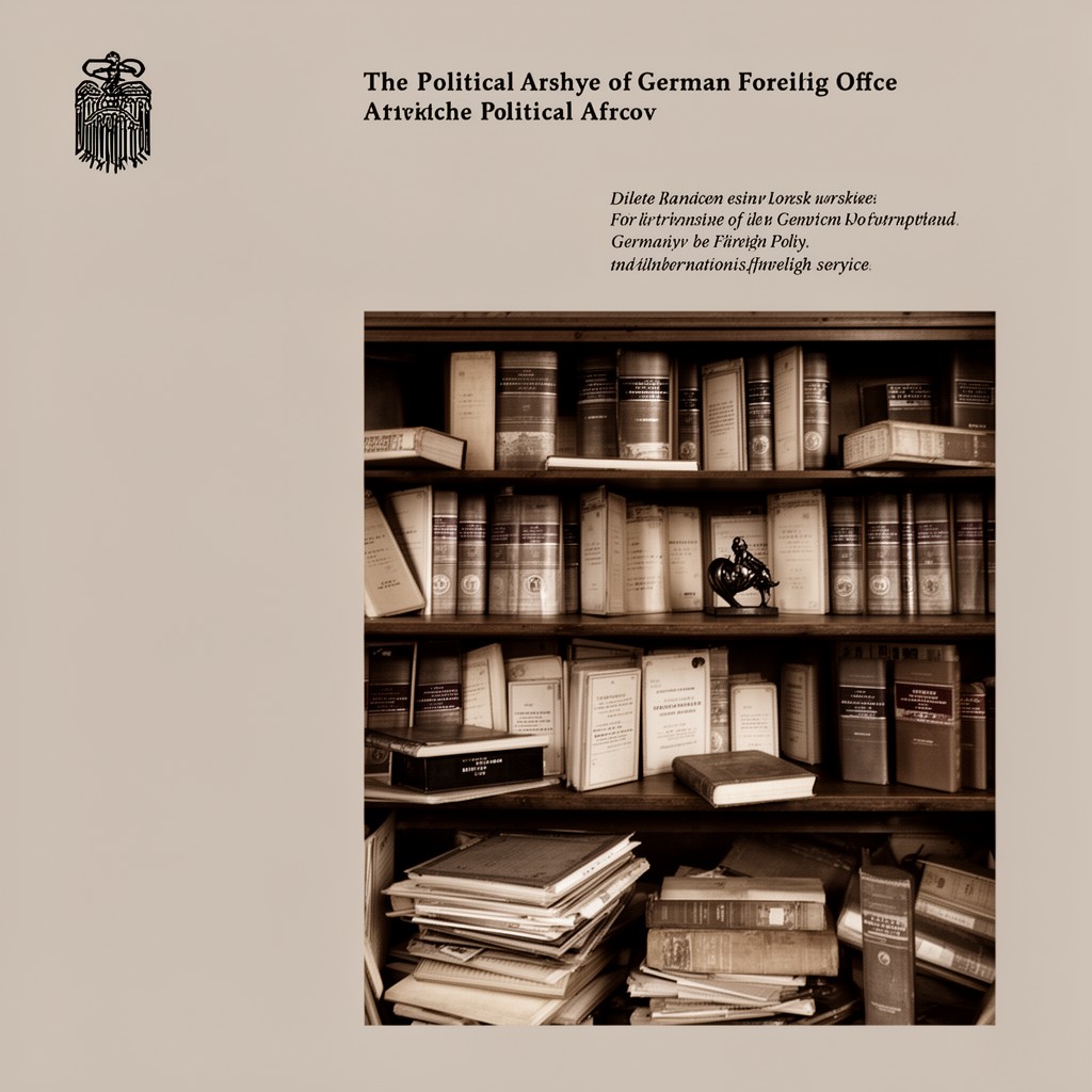 AI-generated illustration of Political Archive of the German Foreign Office