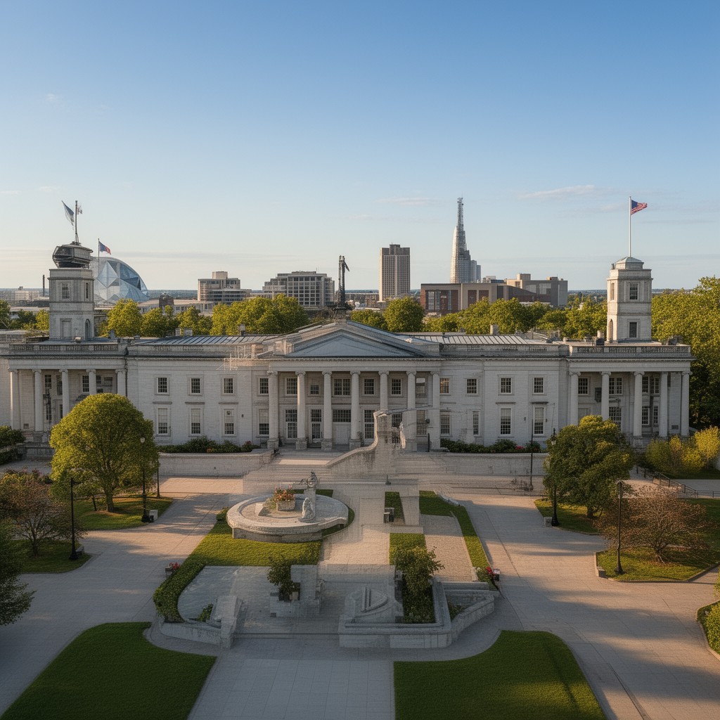 AI-generated illustration of Government of Maine