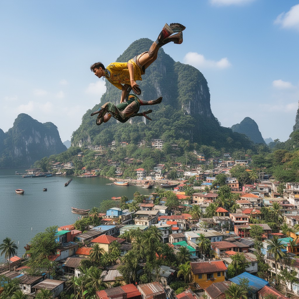 AI-generated illustration of Viet Nam