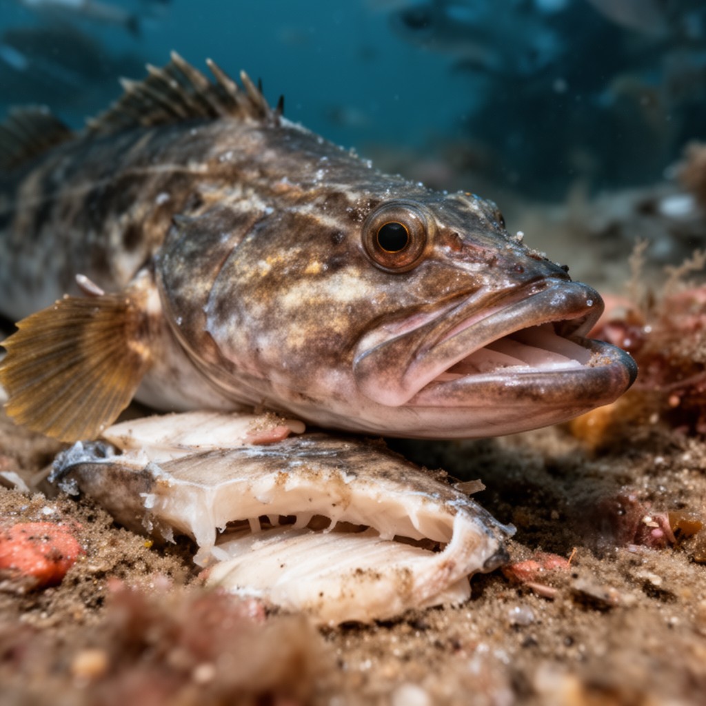 AI-generated illustration of Atlantic cod (Gadus morhua)