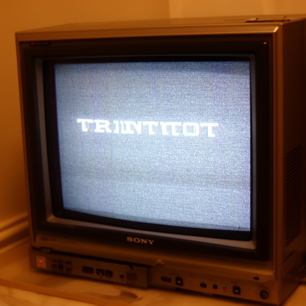 AI-generated illustration of Trinitron