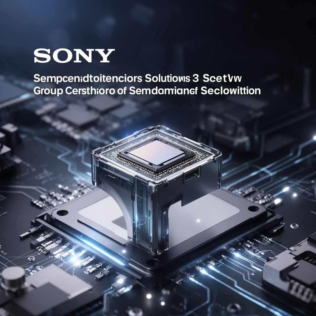 AI-generated illustration of Sony Semiconductor Solutions