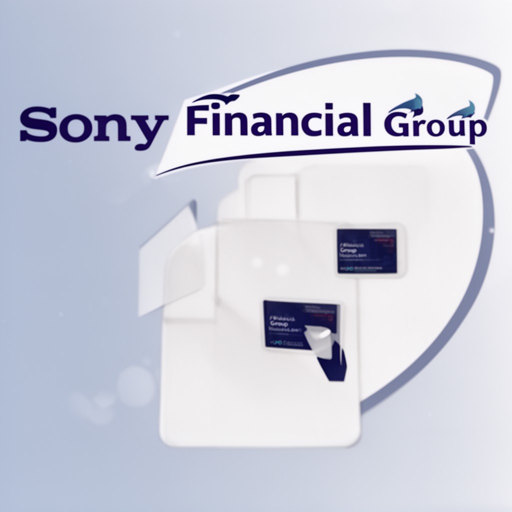 AI-generated illustration of Sony Financial Group