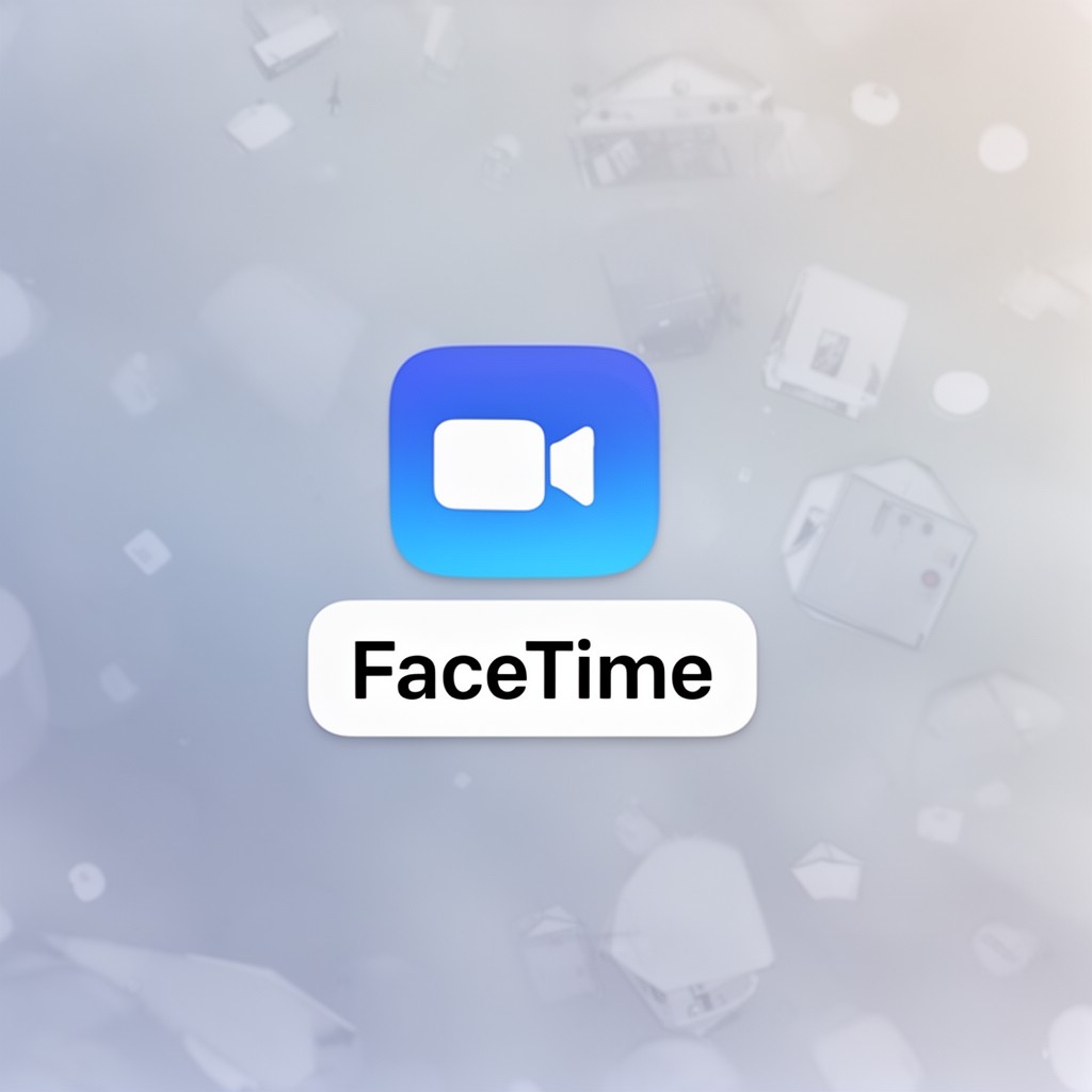 AI-generated illustration of FaceTime