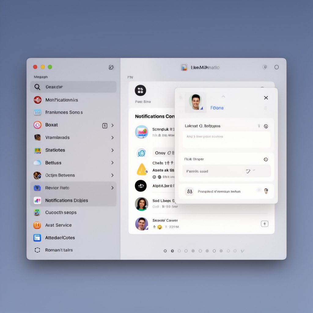 AI-generated illustration of Notification Center