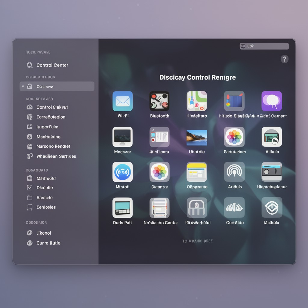 AI-generated illustration of Control Center
