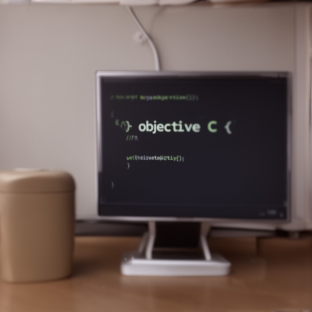 AI-generated illustration of Objective-C