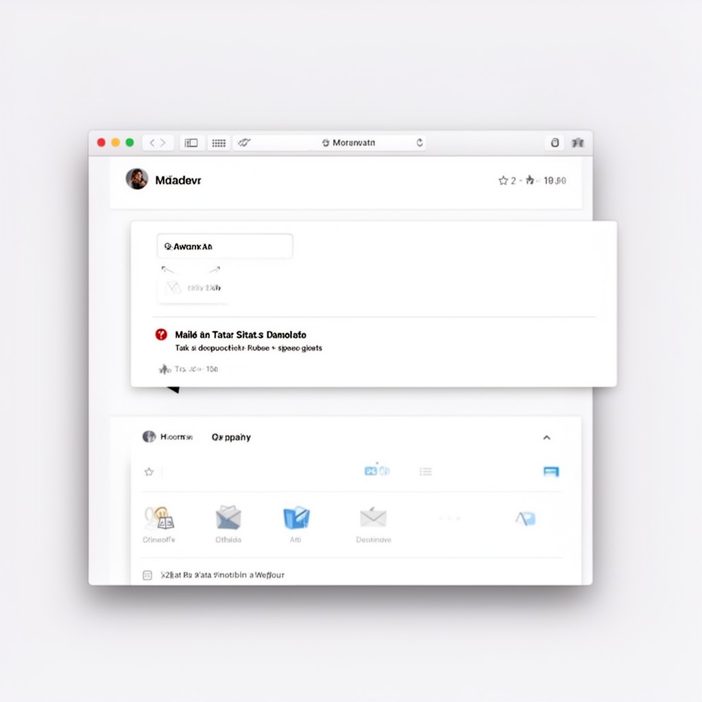 AI-generated illustration of Mail