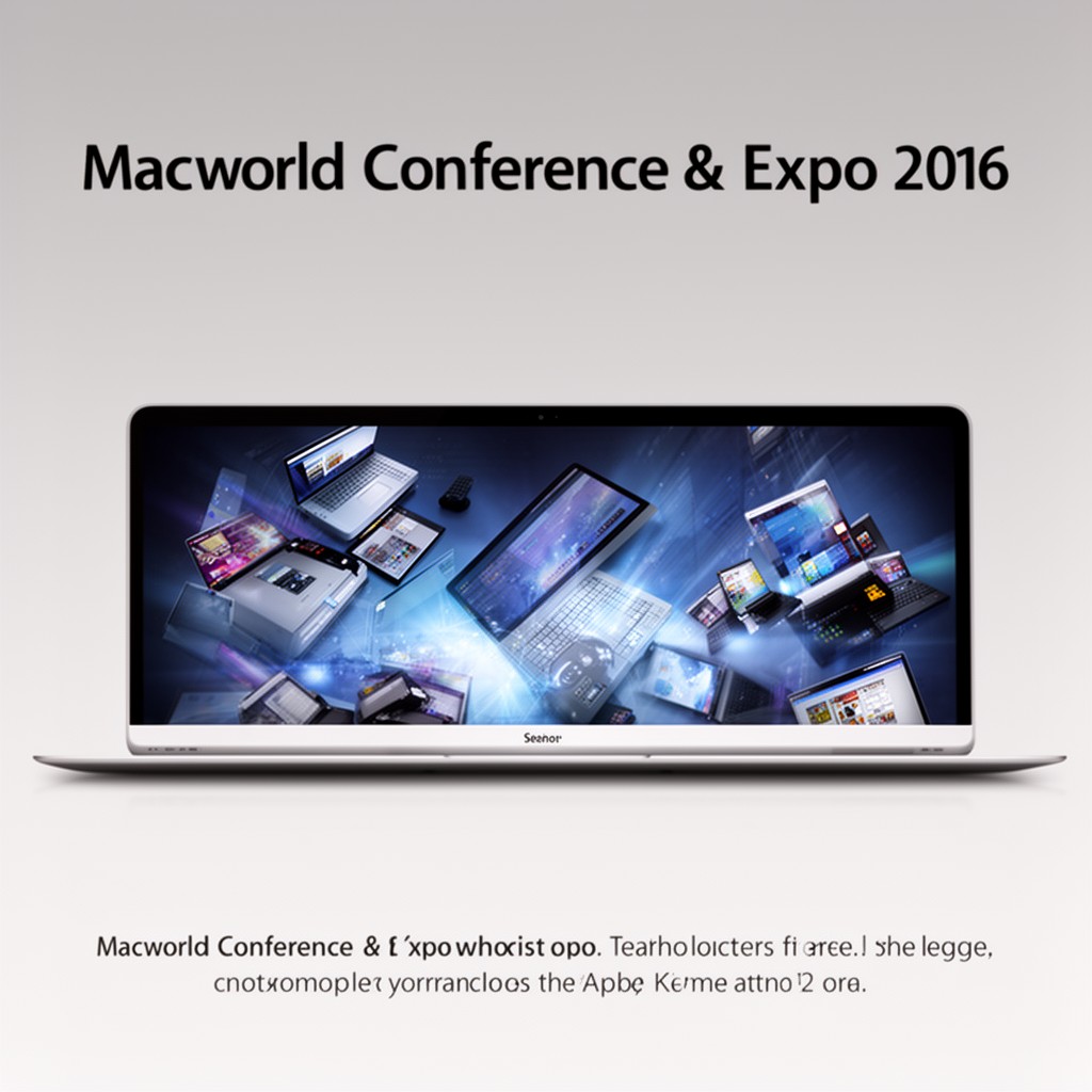 AI-generated illustration of Macworld Conference & Expo 2006