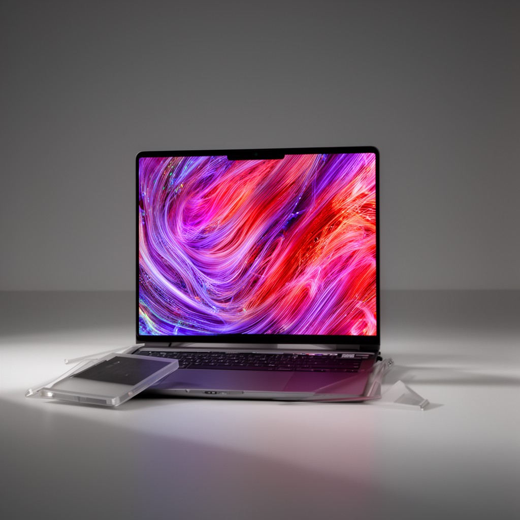 AI-generated illustration of Retina display