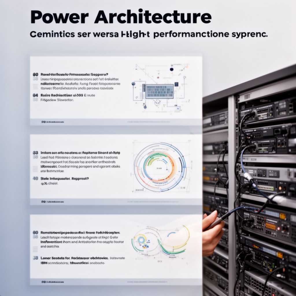 AI-generated illustration of Power Architecture