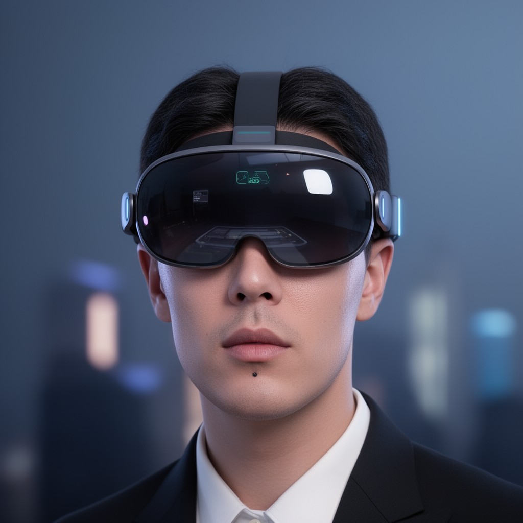 AI-generated illustration of Vision Pro