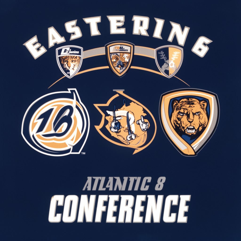 AI-generated illustration of Eastern 8 Conference