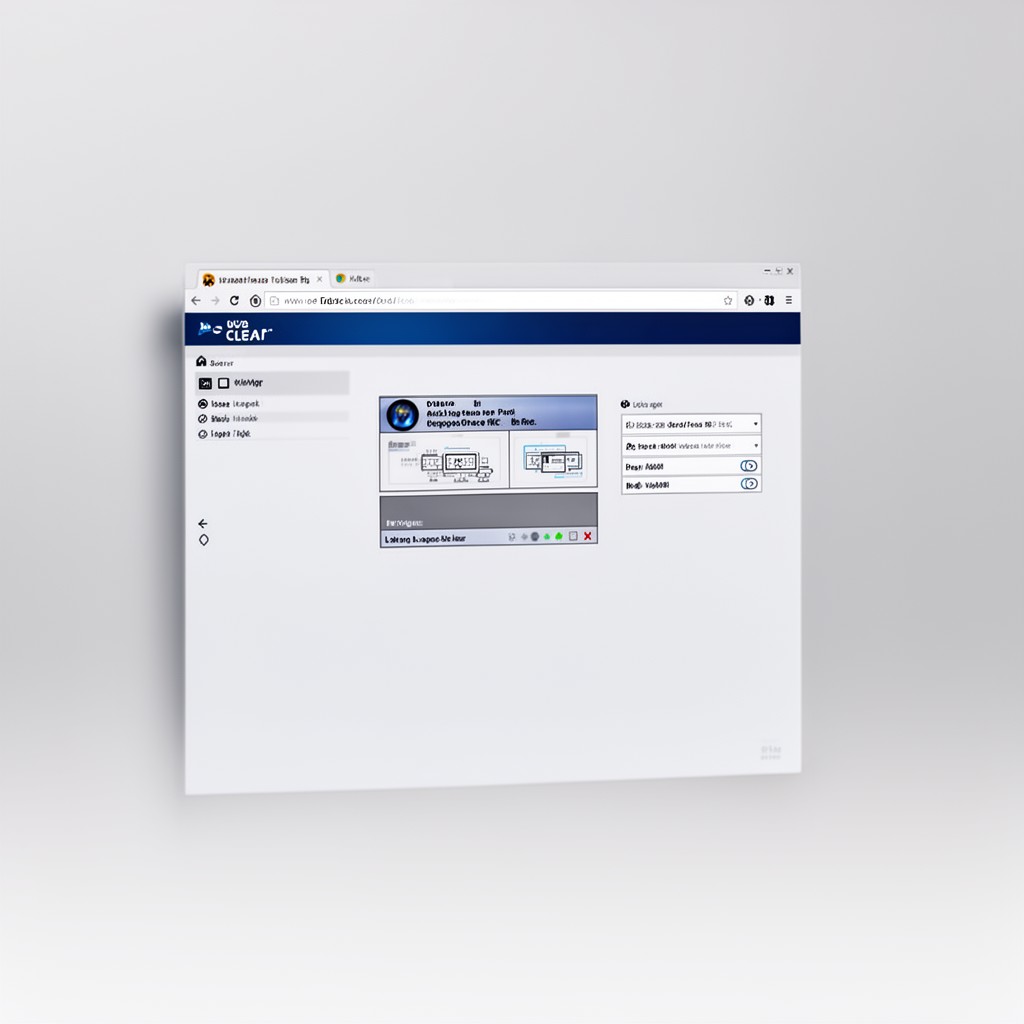 AI-generated illustration of Interface Clear